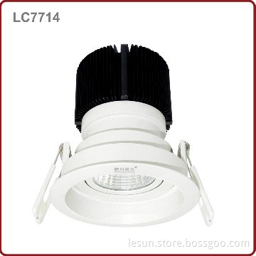2014 new design 10W led downlight for hotel LC7714